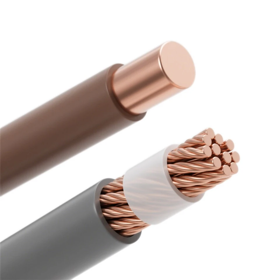 UL10070 PVC İzolyasiya Tək Nüvəli Tel